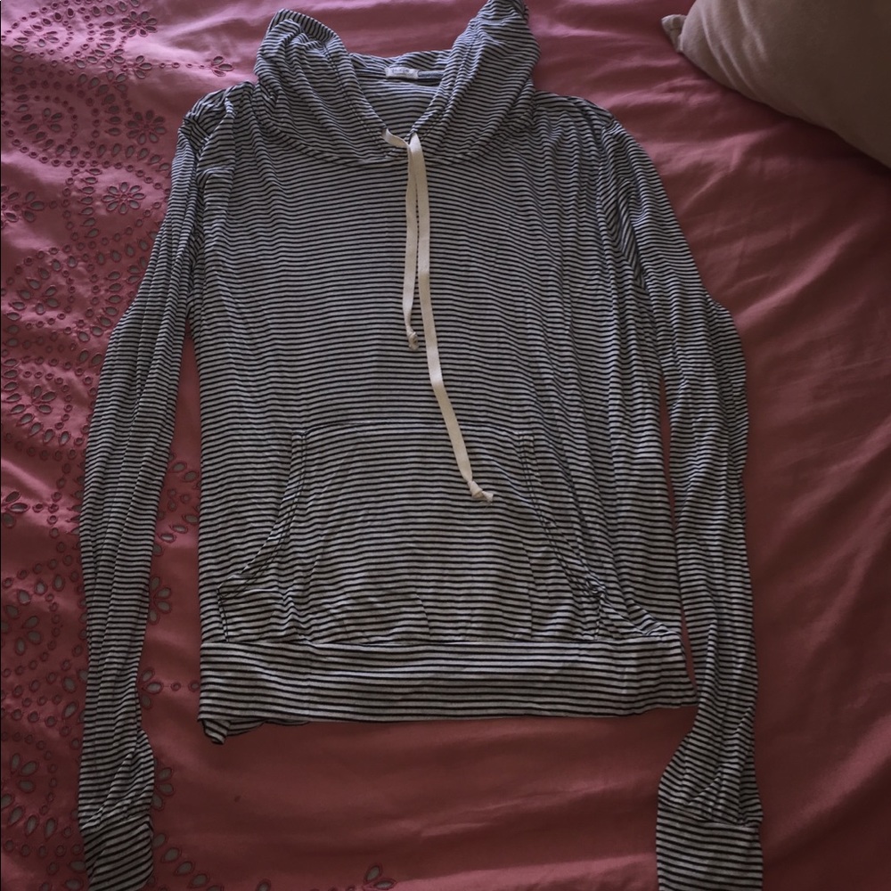 Brandy Melville Hooded Long Sleeve
