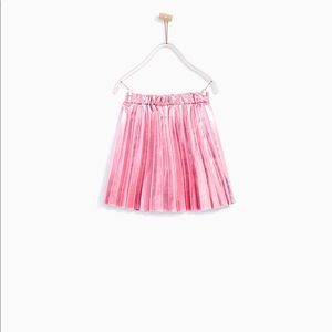 Kids Zara metallic skirt (worn once)