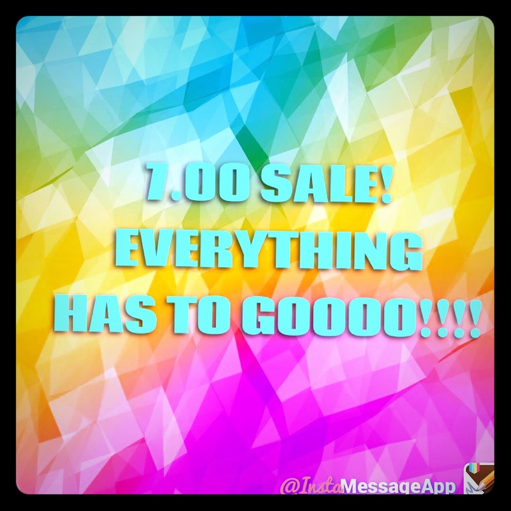 MOST ITEMS IN STORE MARKED TO 7.00 !!! 🤑🤑🤑