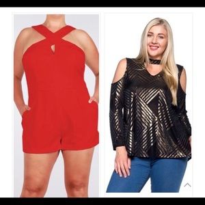 50 dollars each or bundle at 85 Plus size !