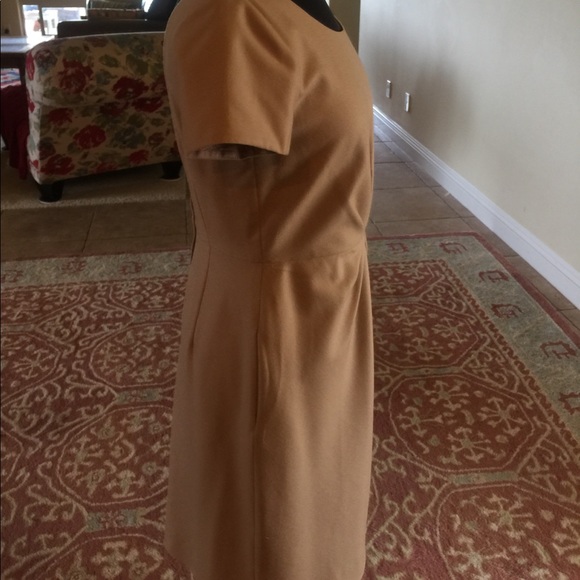 J Crew wool dress beige size 4 - Picture 3 of 6