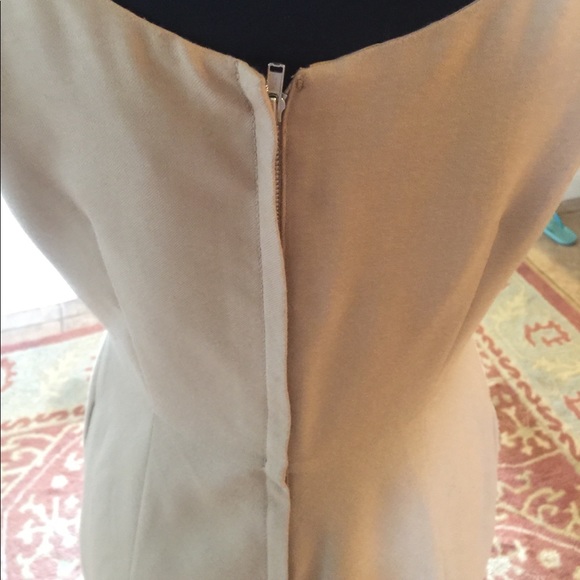 J Crew wool dress beige size 4 - Picture 5 of 6