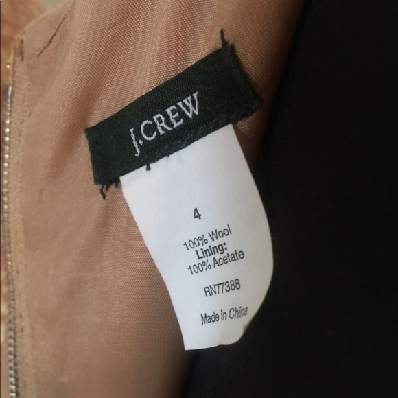 J Crew wool dress beige size 4 - Picture 6 of 6