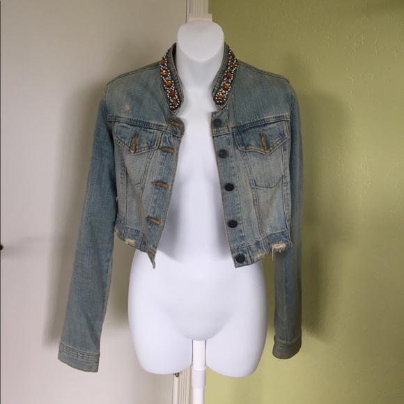 Jackets & Blazers - Short denim jacket