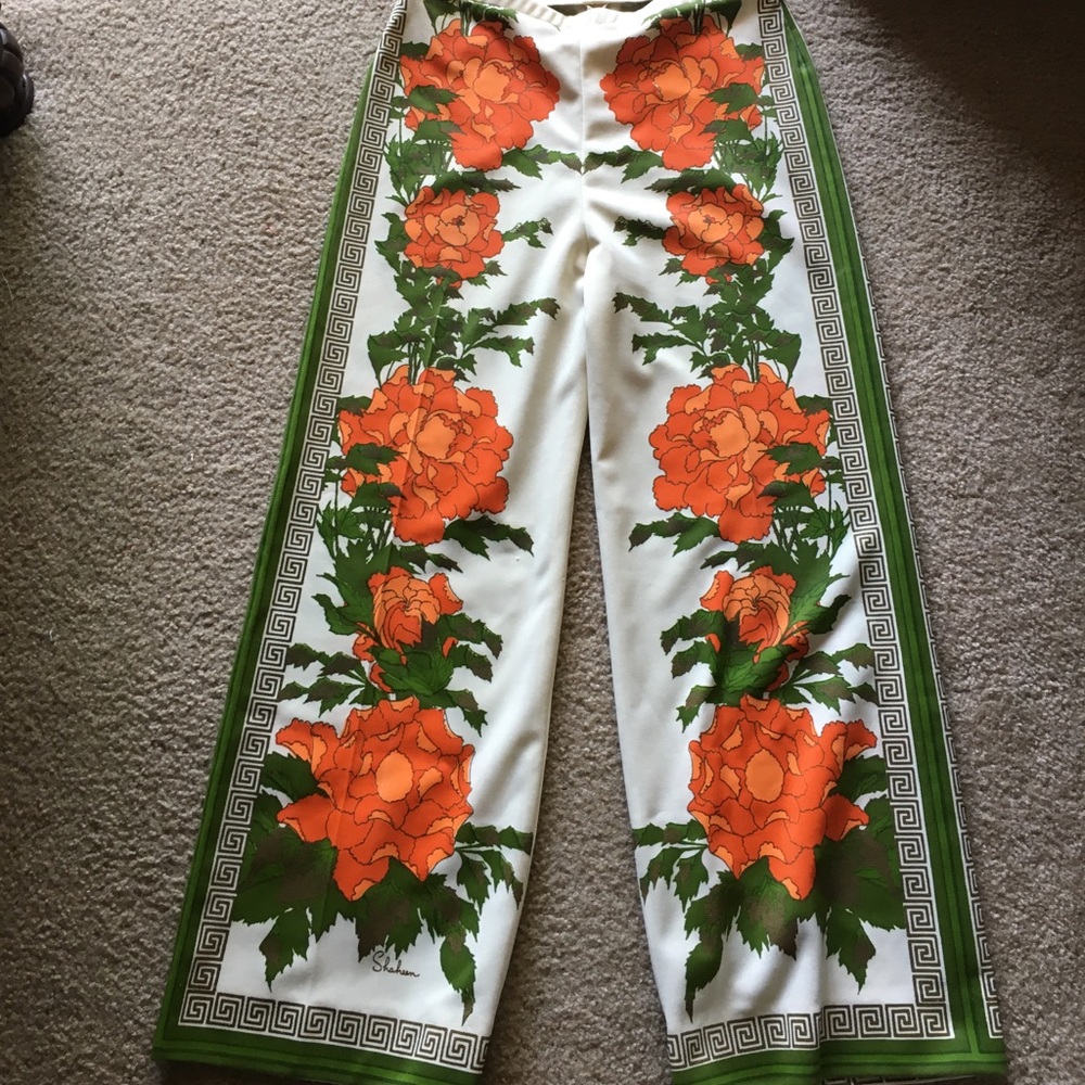 Vintage wide leg pant.