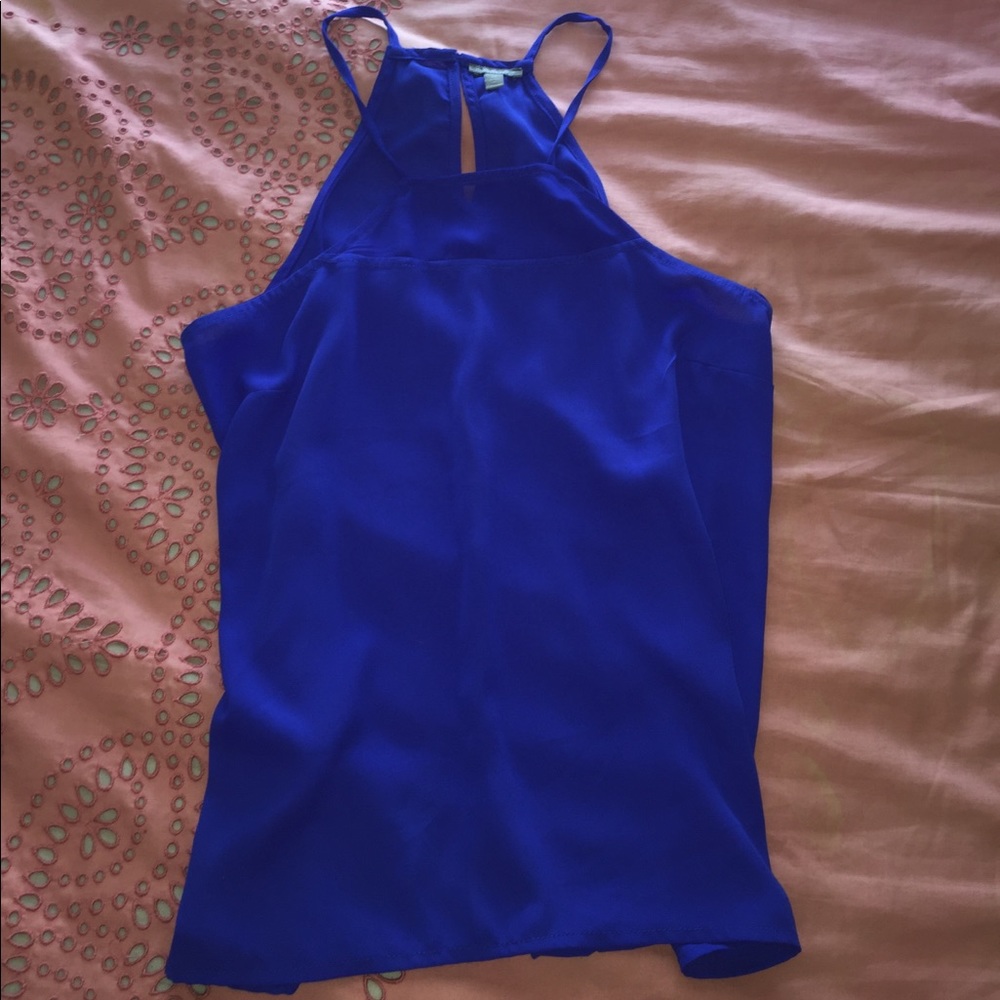 Charlotte Russe Blue Tank