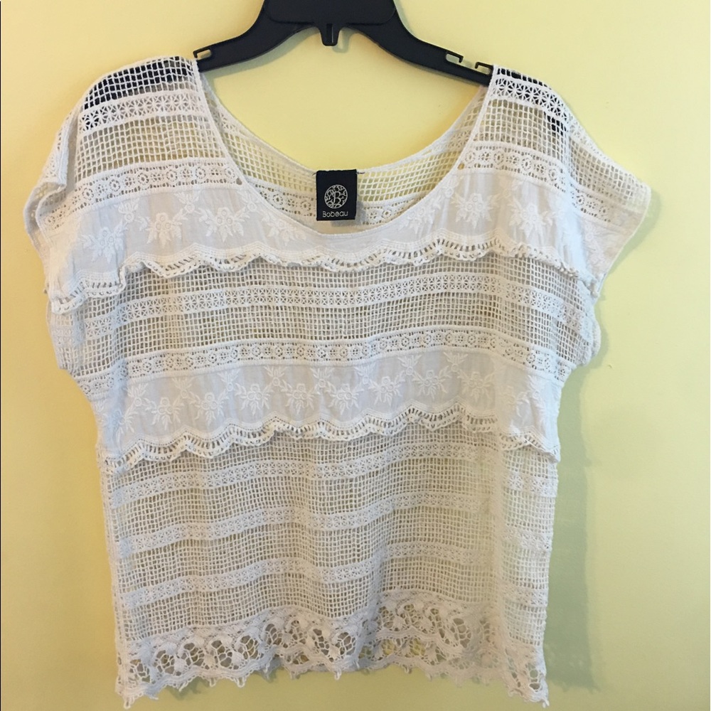 Bobeau top bought at Nordstrom