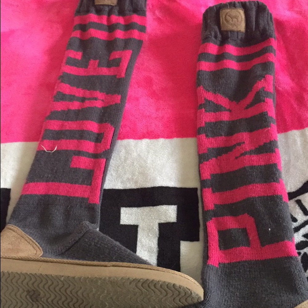 Vs pink mukluks