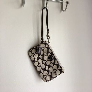 Coach wristlet, wallet, small bag
