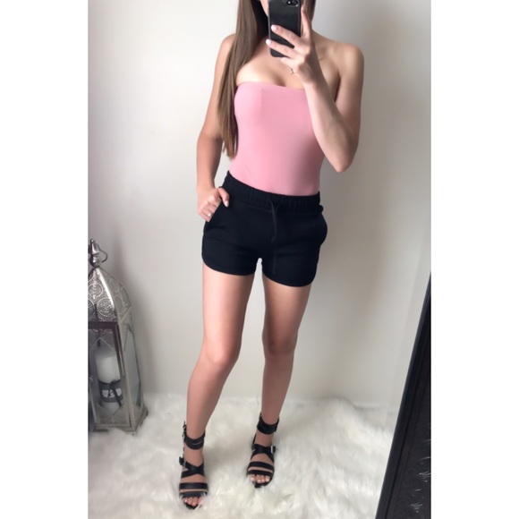 LAST PAIR • KYLA Black Casual Shorts - Picture 4 of 7