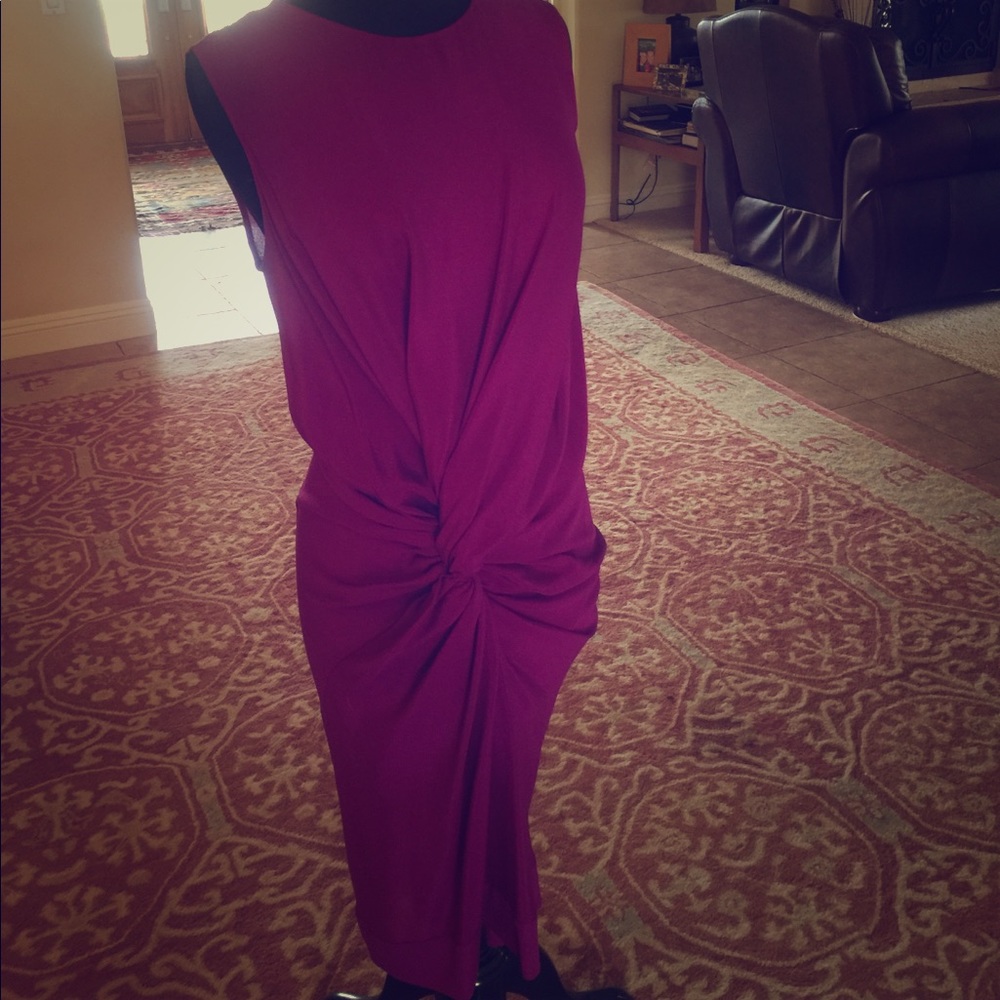 Diane Furstenberg silk knot dress 4