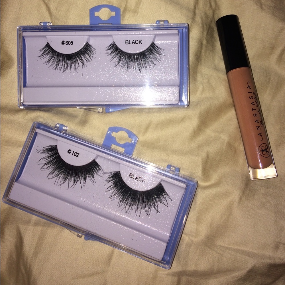 ABH Lip Gloss & Lashes