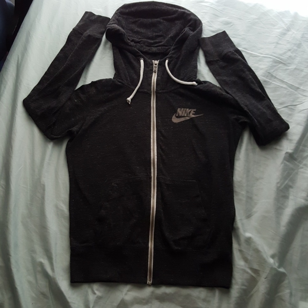 Nike gym vintage zip up hoodie
