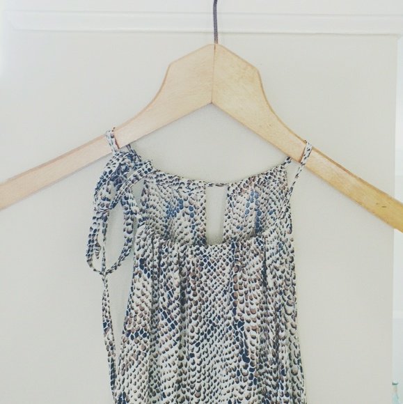 Snake Print Maxi Dress - Picture 3 of 4