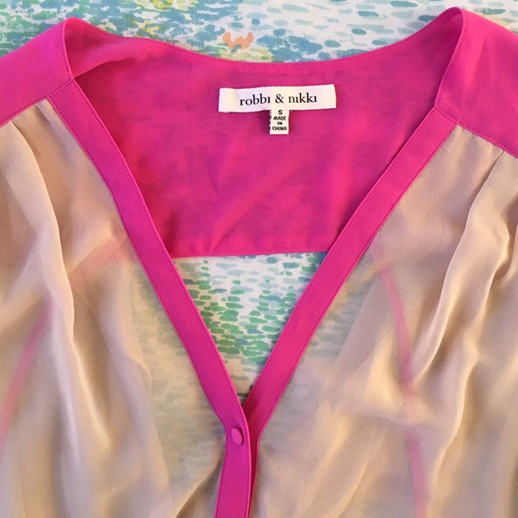 NWT Robbi & Nikki shear blouse - Picture 3 of 8