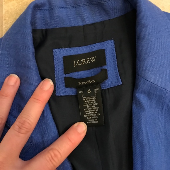 Jcrew School boy blazer women's size 6 Fresh look - Picture 2 of 4