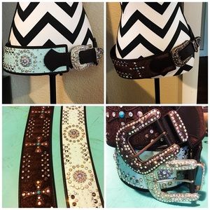 Waist bling belts