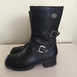 Women's Harley-Davidson Motorcycle Black Boots