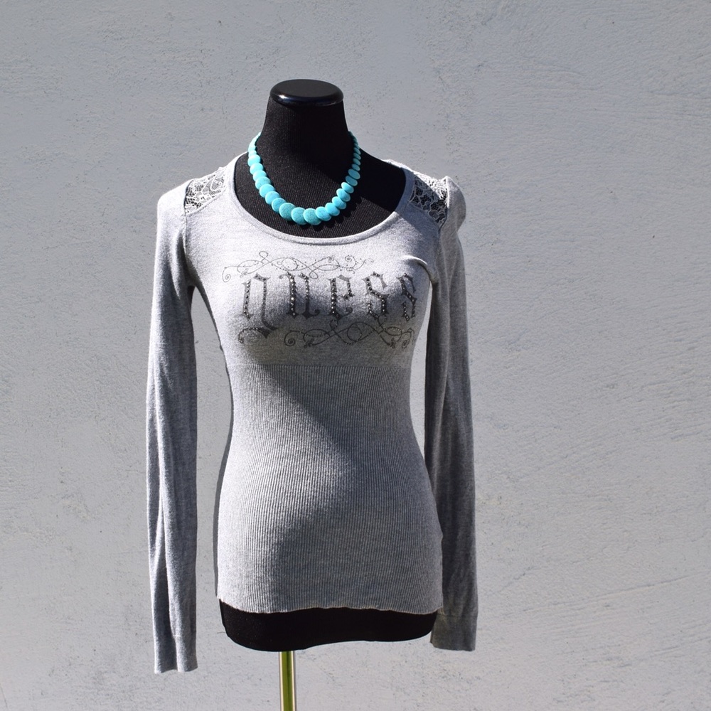 Lace sweater by Guess
