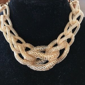 Gold Knot Necklace