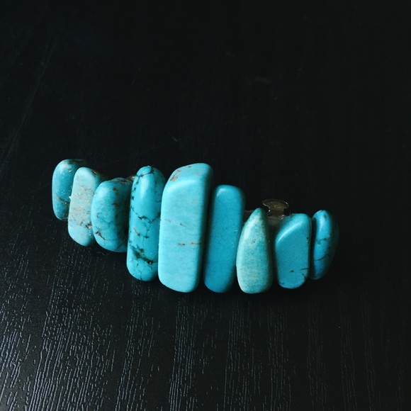 ➕Turquoise + Quartz + Jasper Barrettes - Picture 2 of 5