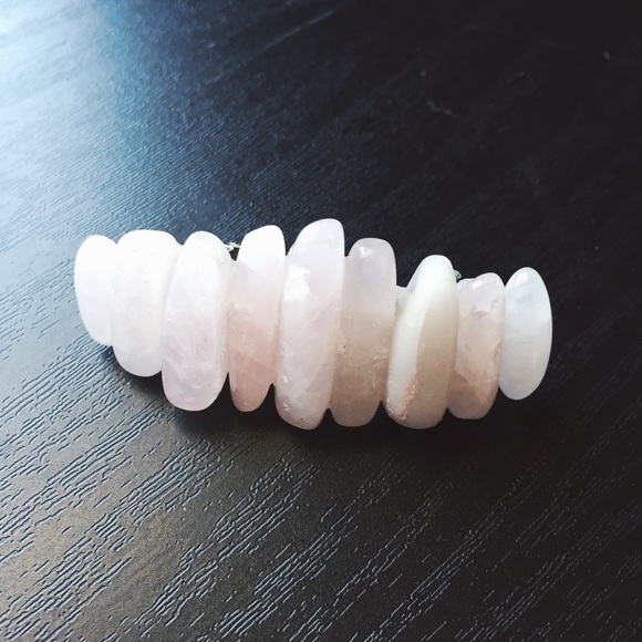 ➕Turquoise + Quartz + Jasper Barrettes - Picture 4 of 5