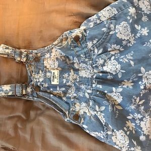 Baby Oshkosh Floral Dress Overalls