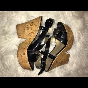 Platform Black Jessica Simpson Wedges