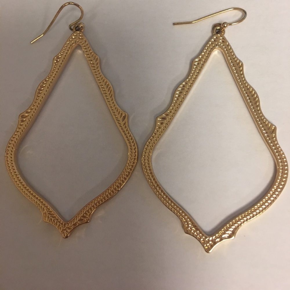 Kendra Scott Gold Sophee Drop Earrings