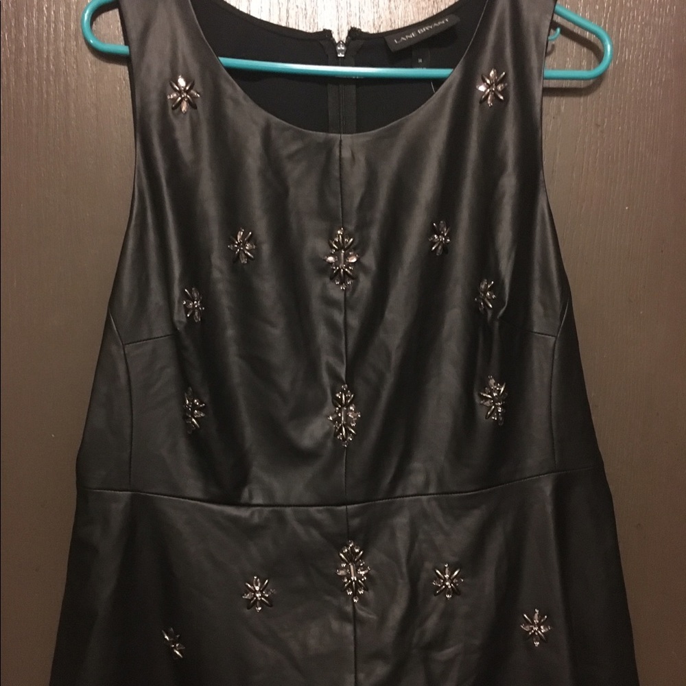 Lane Bryant Embellished Black Top