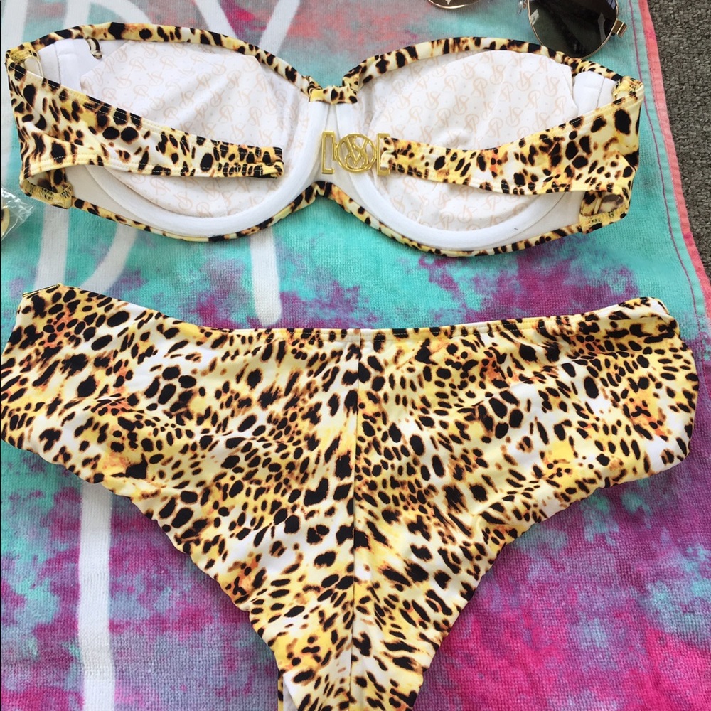 Victoria Secret Strapless Bathing Suit - Picture 4 of 4