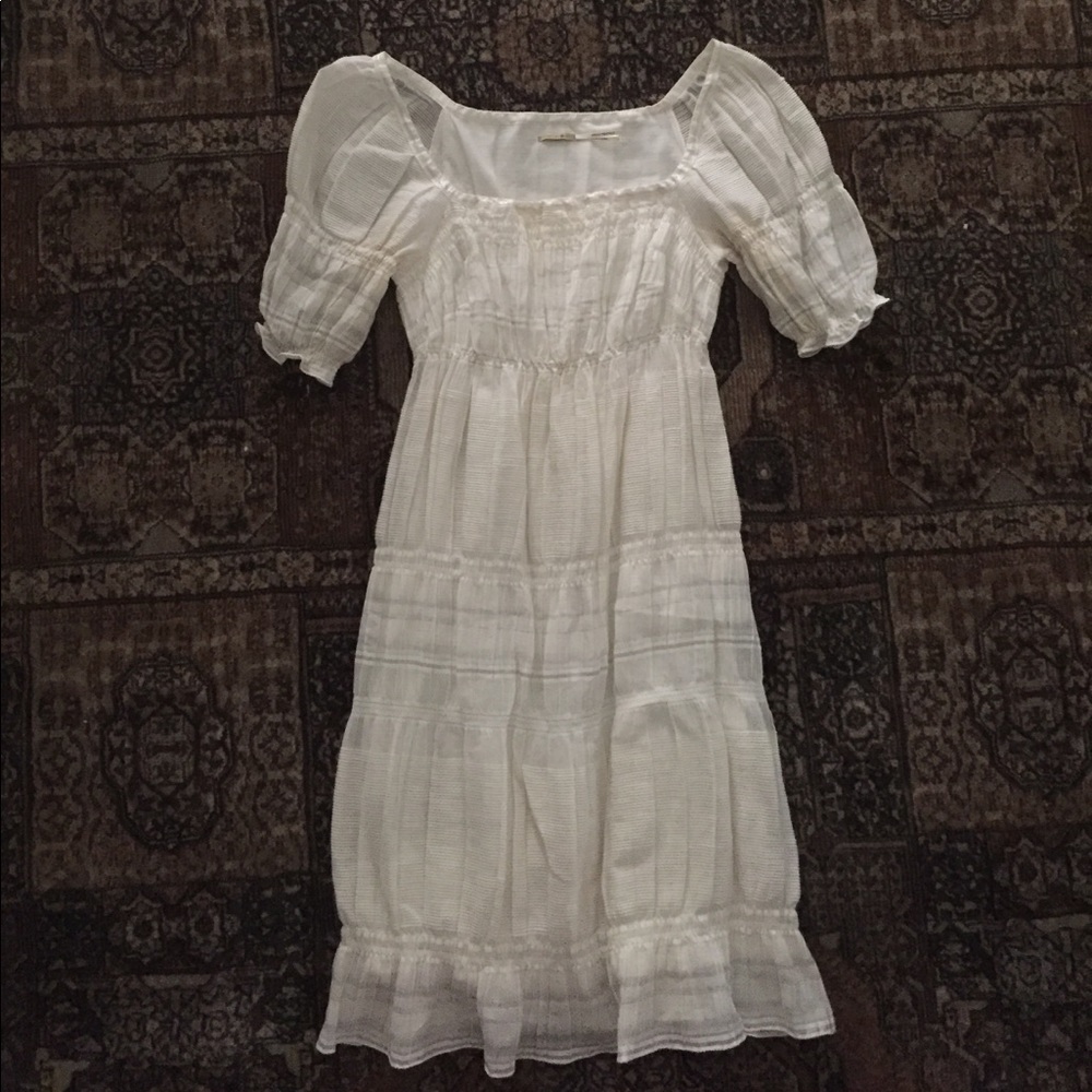 Off White Dress