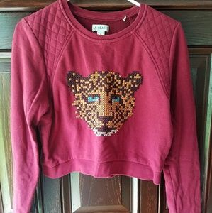 Pacsun Cropped Sweatshirt