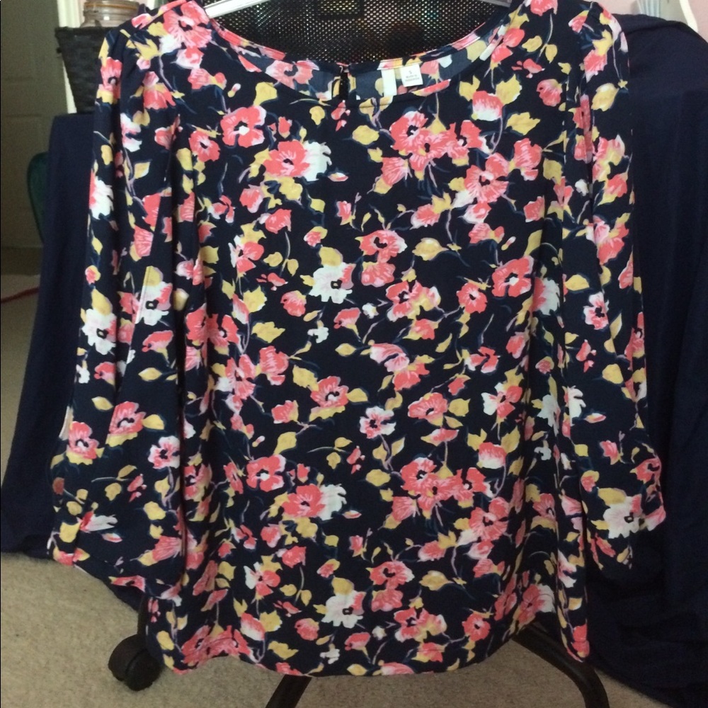 Lauren Conrad floral top