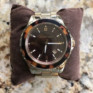 KORS Michael Kors Gold/tortoise women's watch