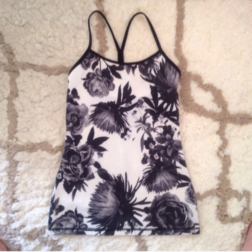 Lululemon Brisk Bloom Racerback Tank