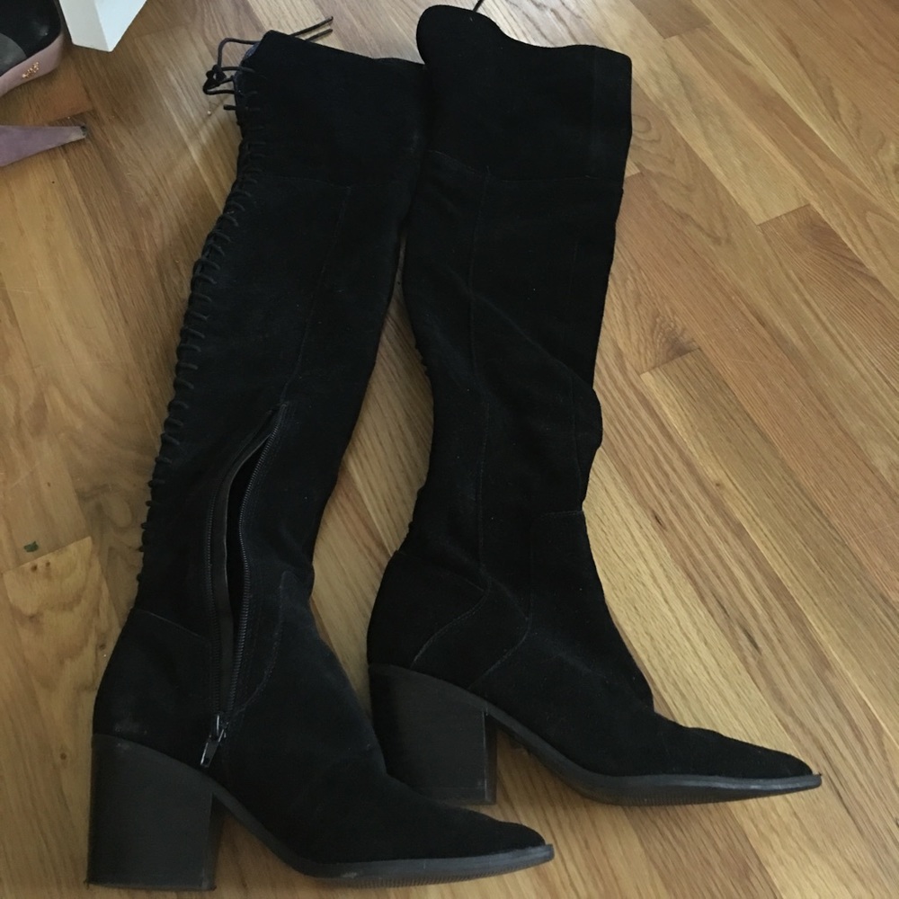 Aldo like new over the knee boots