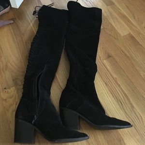 Aldo like new over the knee boots