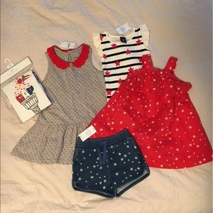 NWT Girls GAP bundle- 12-18mos