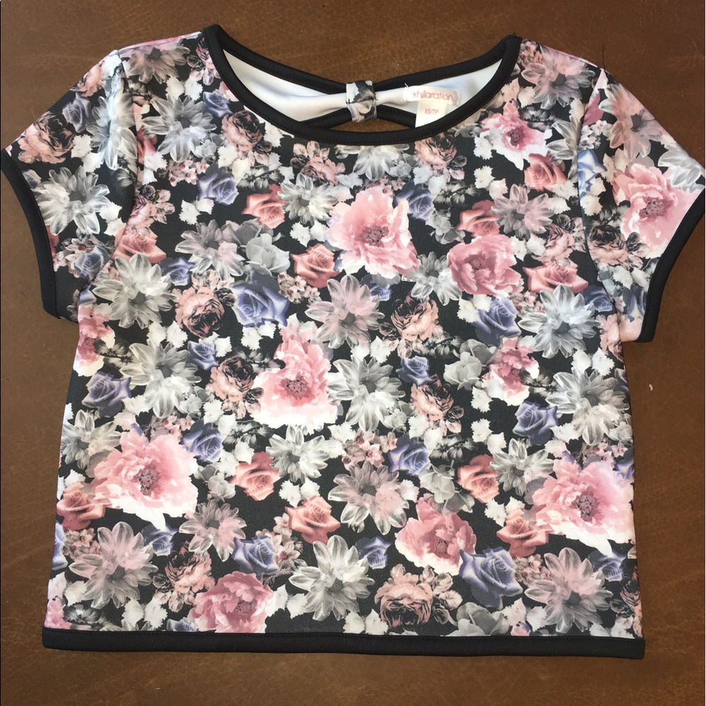 flower crop top