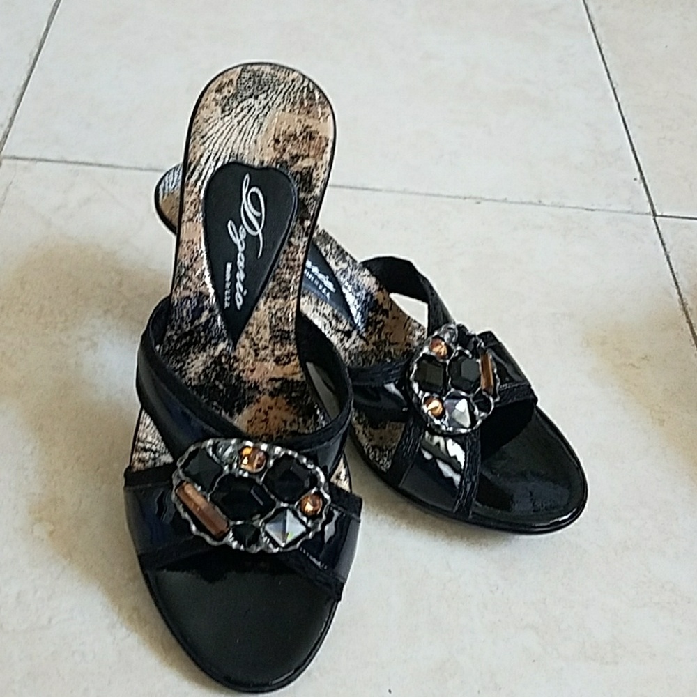 Jeweled dressy sandal