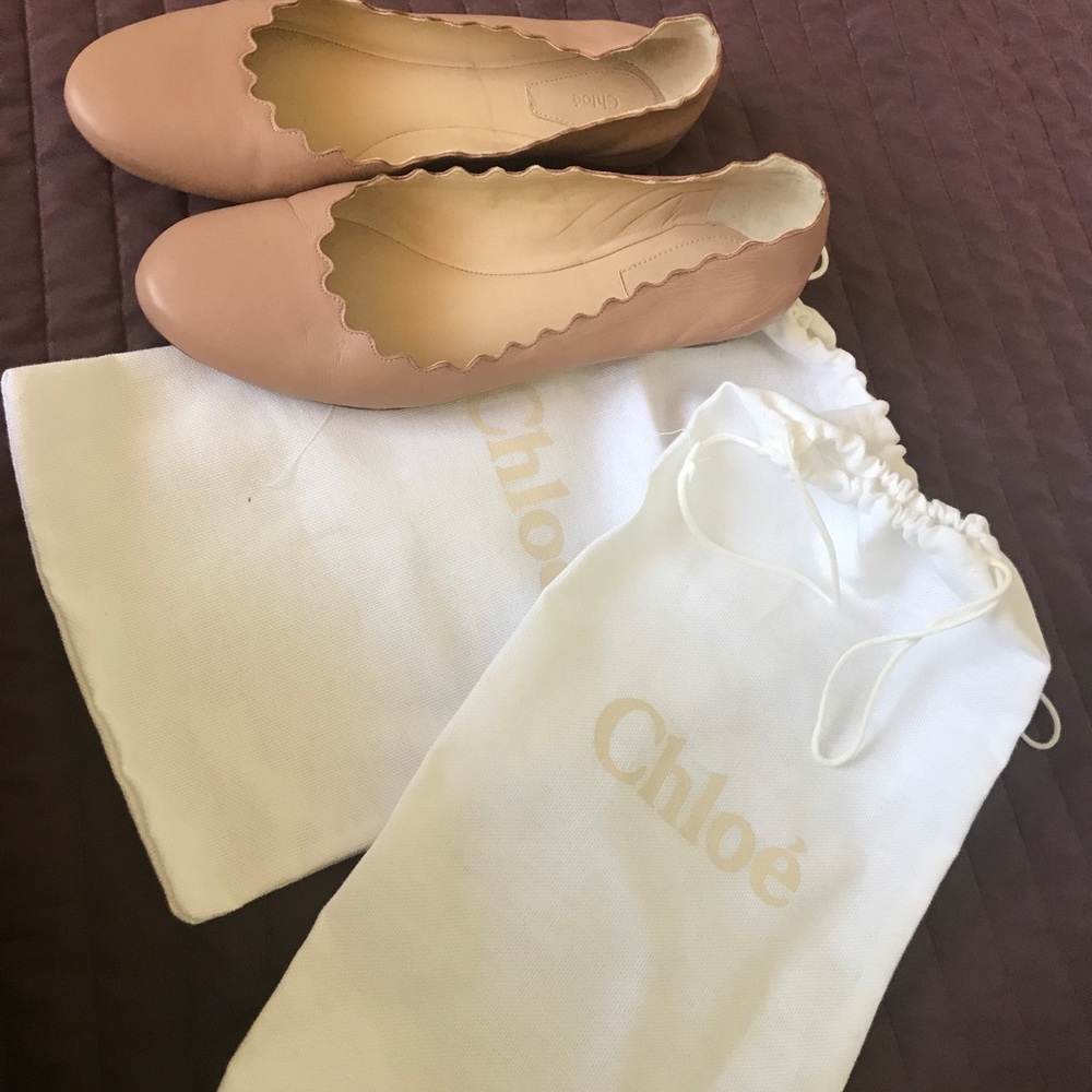 Chloe Lauren ballerina flats