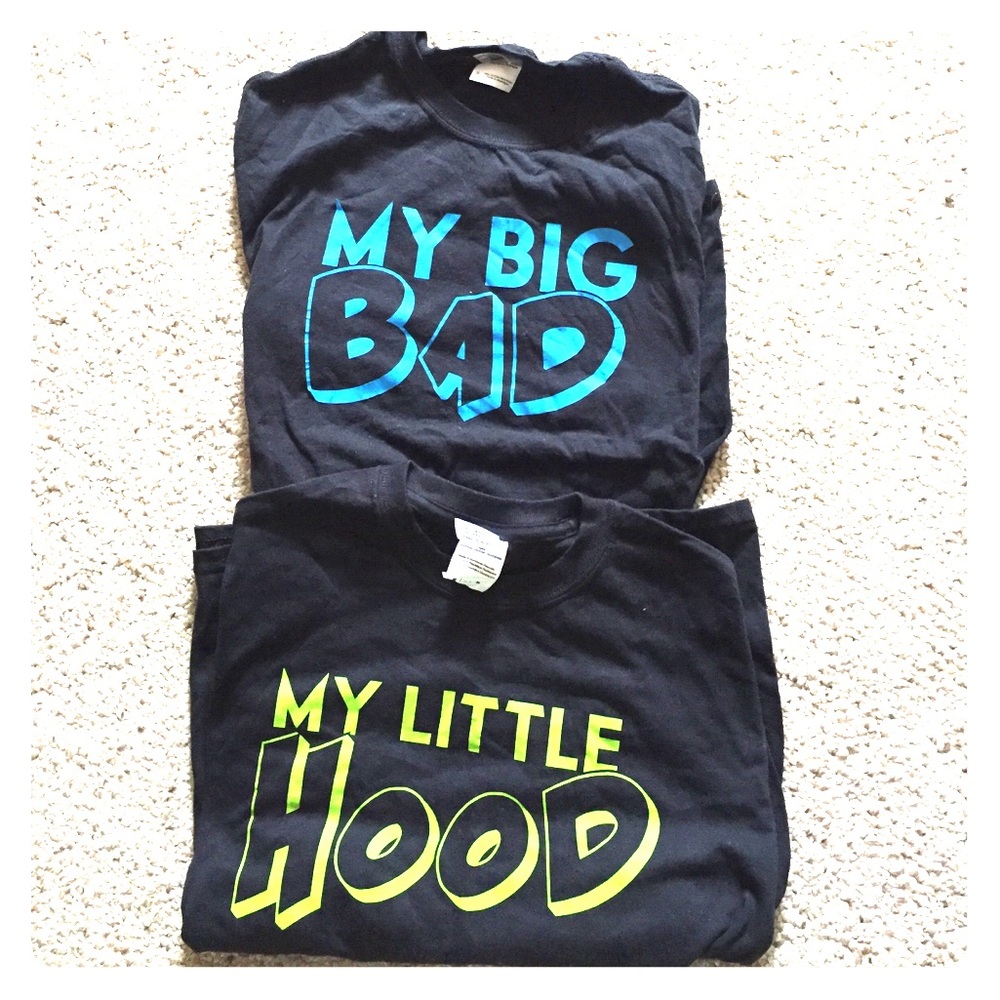 🌼 PRICE DROP 🌼 My Big Bad/My Little Hood Shirts
