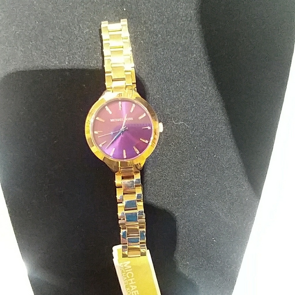 Michael Kors MK-3536 Rose Gold Pink Face - Picture 3 of 4