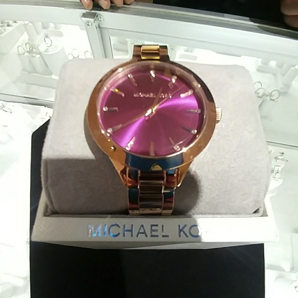 Michael Kors MK-3536 Rose Gold Pink Face - Picture 4 of 4