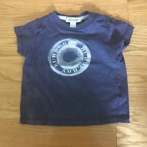 Boys Burberry 9 months tshirt