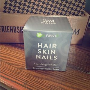 It Works hair skin and nails.