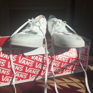 Classic White Vans