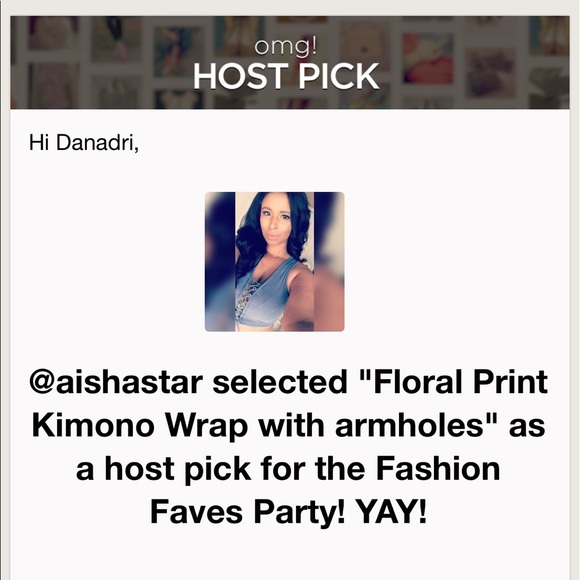 🌸Kimono with floral print - Picture 5 of 7