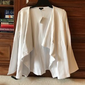 NWT Pure White Talbots Blazer